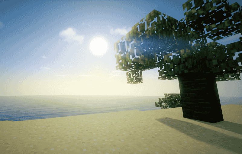 illustrerad strand
